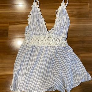 Striped Romper